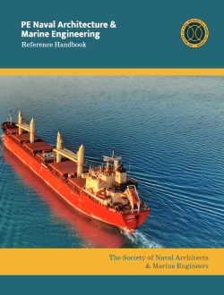 NAVAL ARCHITECTURE AND MARINE ENGINEERING PE EXAM visual data 4